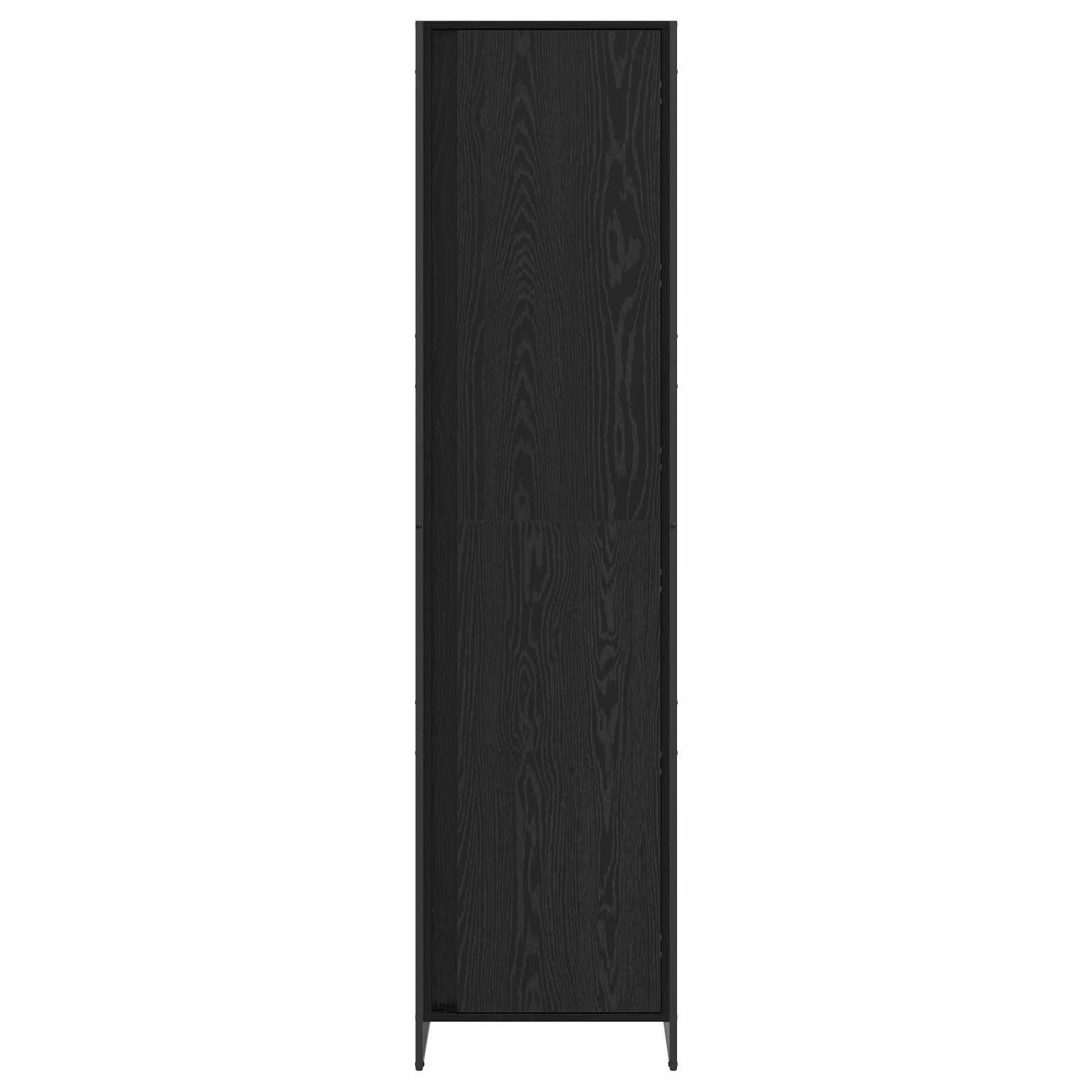 Garde-robe 2 pcs Chêne noir 50 x 50 x 200 cm Bois d'ingénierie - XIOS