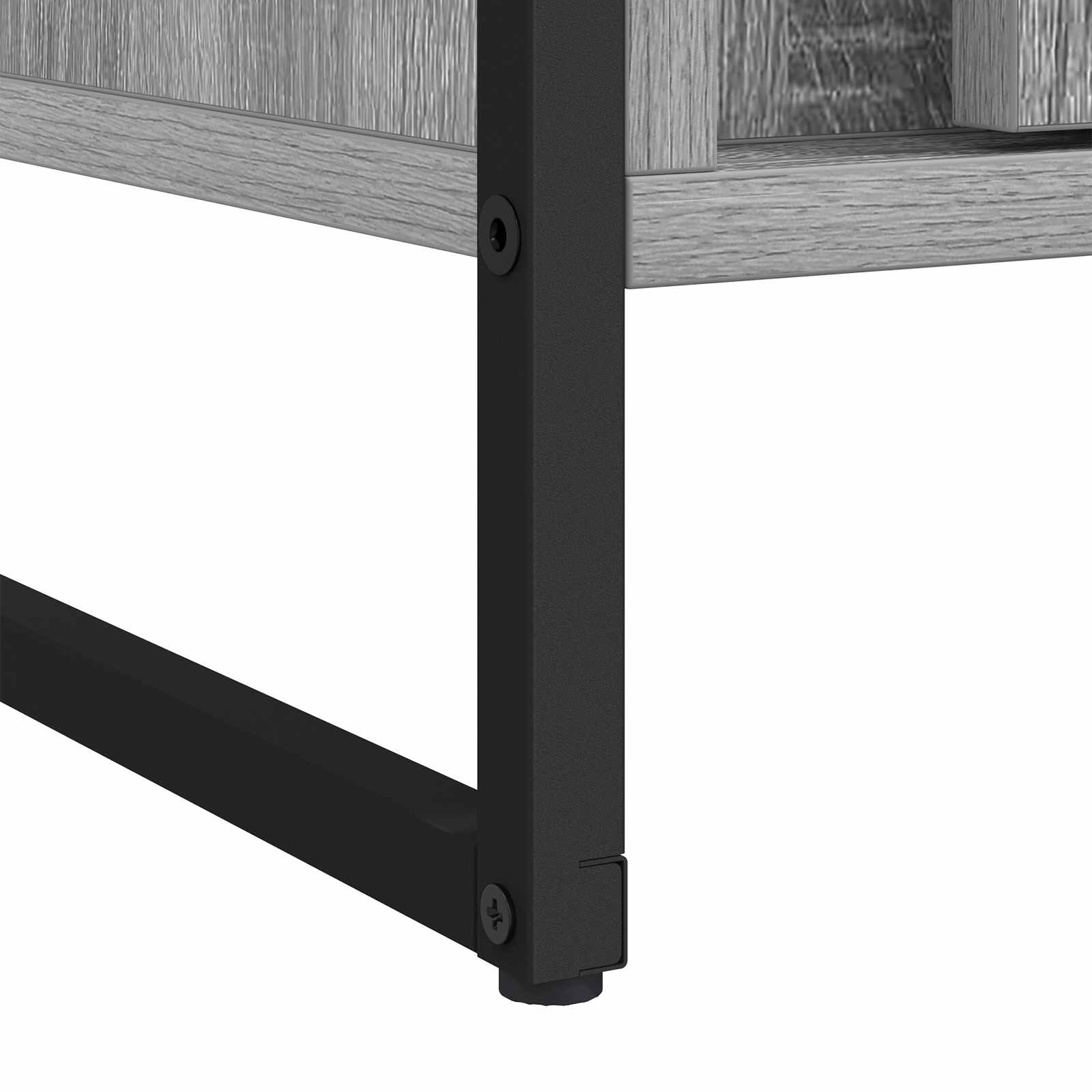 Garde-robe 2 pcs Gris Sonoma 50 x 50 x 200 cm Bois d'ingénierie - XIOS