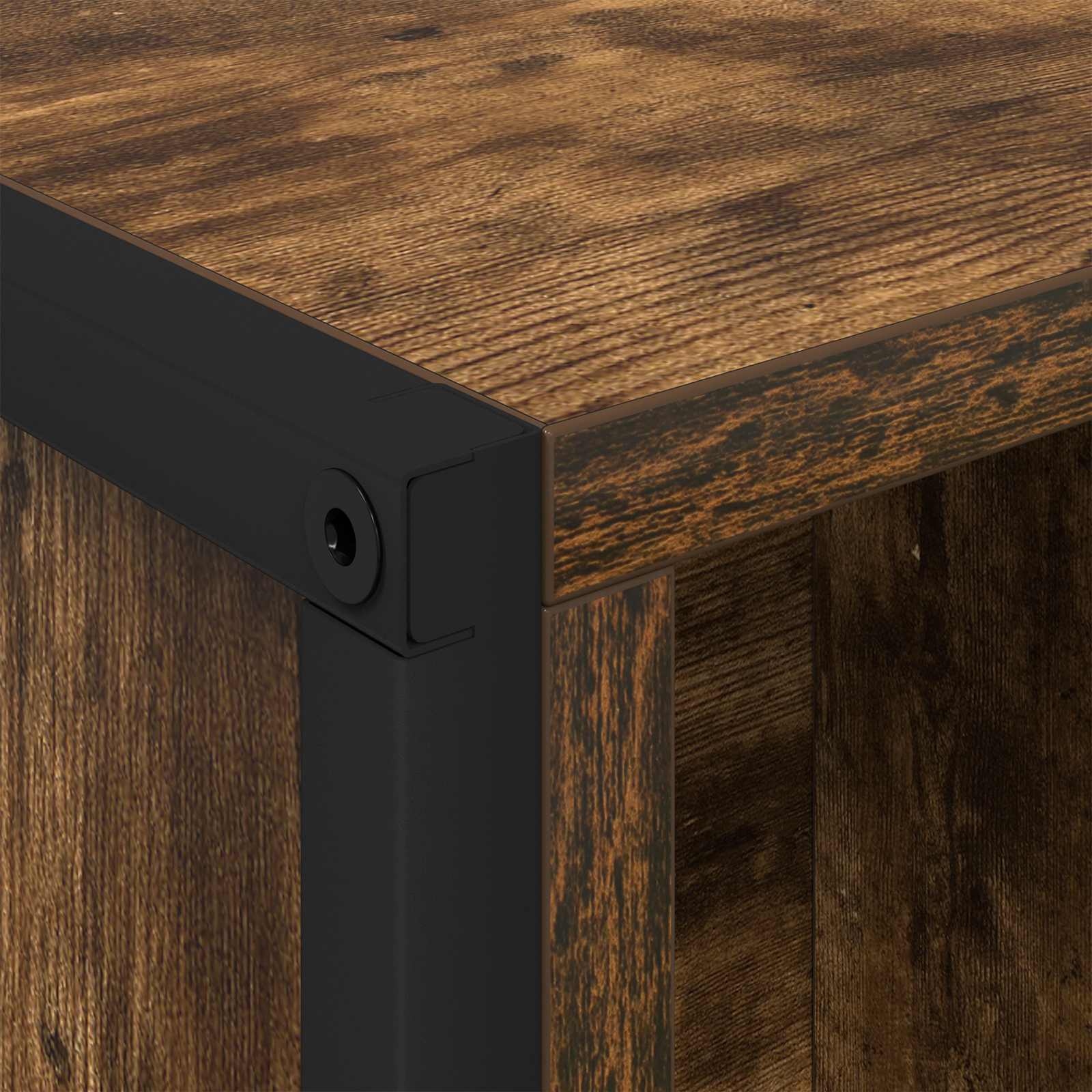 Bibliothèque 2 pcs Chêne Fumé 99,5 x 30 x 108,5 cm - XIOS