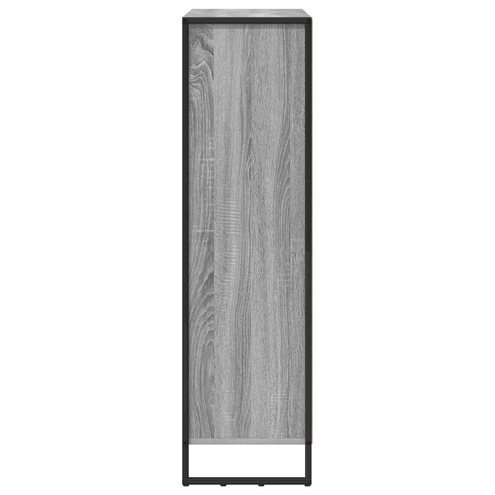 Bibliothèque 2 pcs Gris Sonoma 99,5 x 30 x 108,5 cm - XIOS