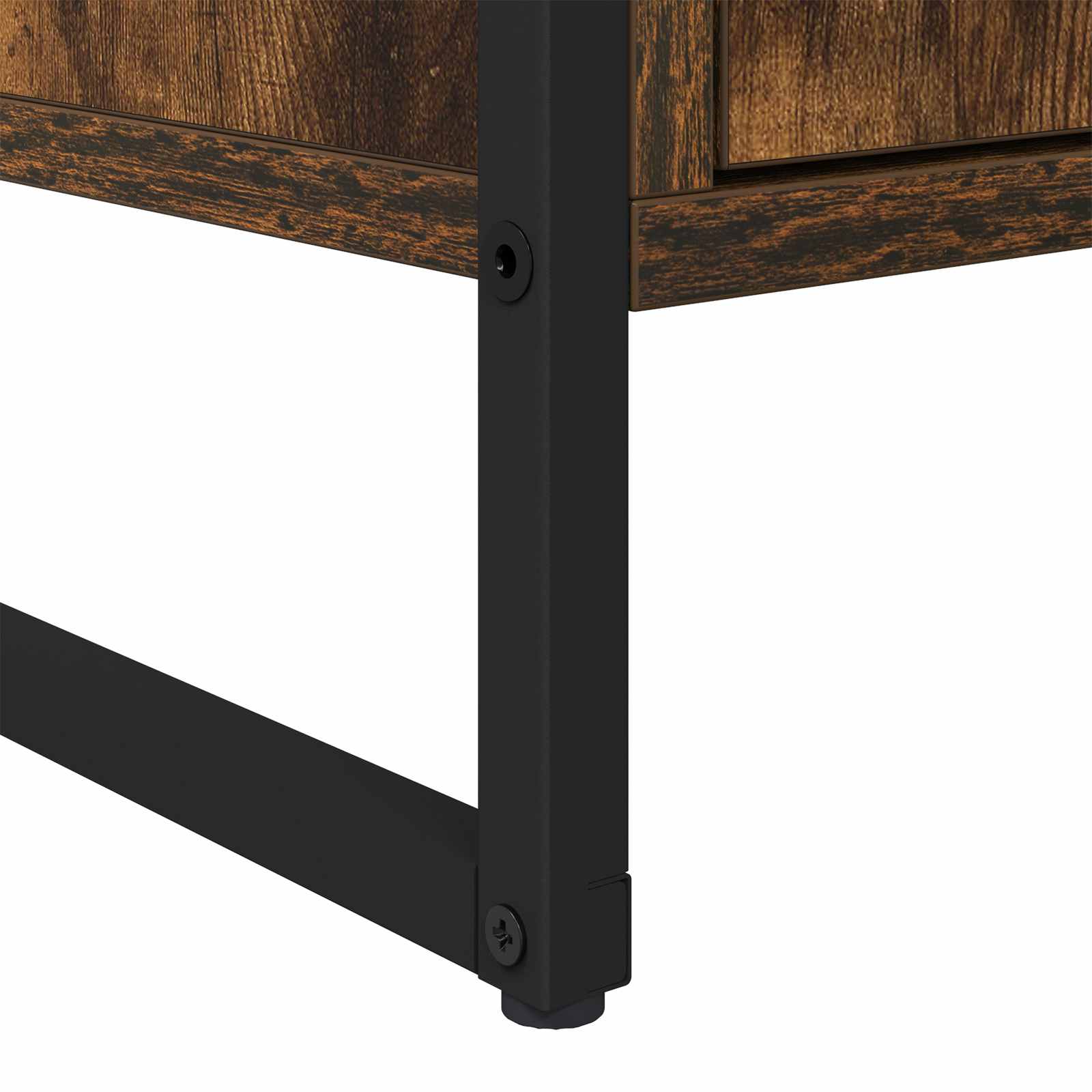 Buffet 2 pcs Chêne Fumé 81 x 36 x 150.5 cm Bois d'ingénierie - XIOS