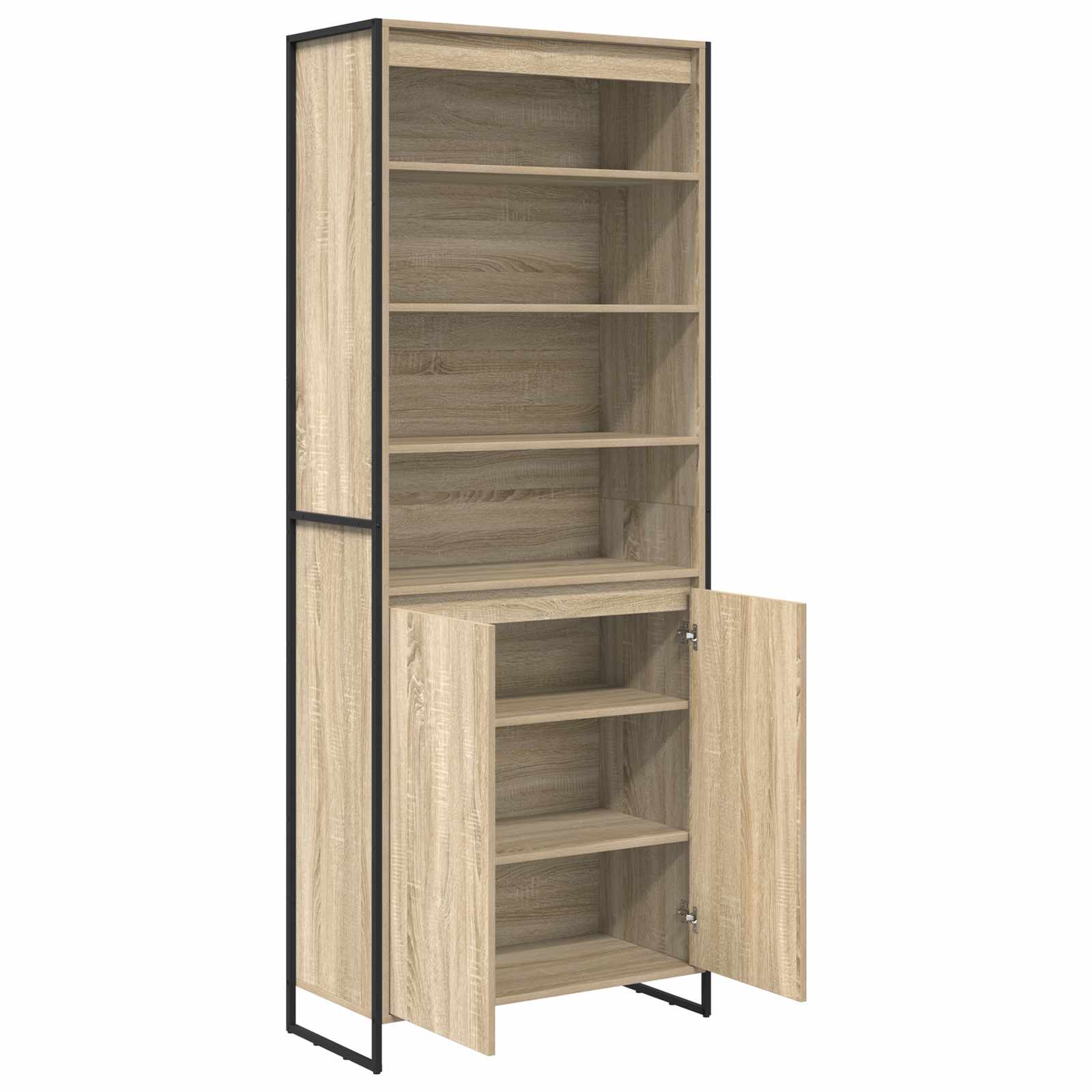 Armoires Hautes 2 pcs Sonoma 60 x 36 x 300 cm Bois d'ingénierie - XIOS