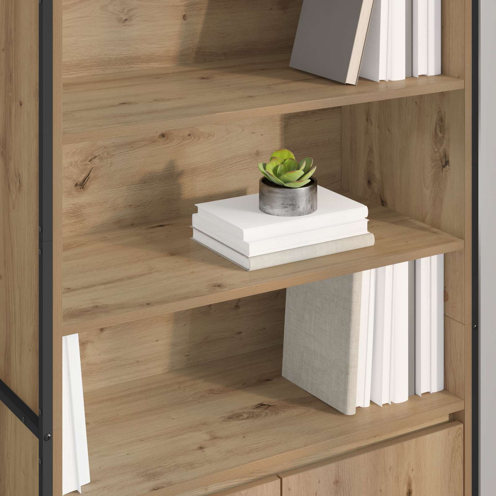 Armoires Hautes 2 pcs Chêne artisan 60 x 36 x 300 cm - XIOS