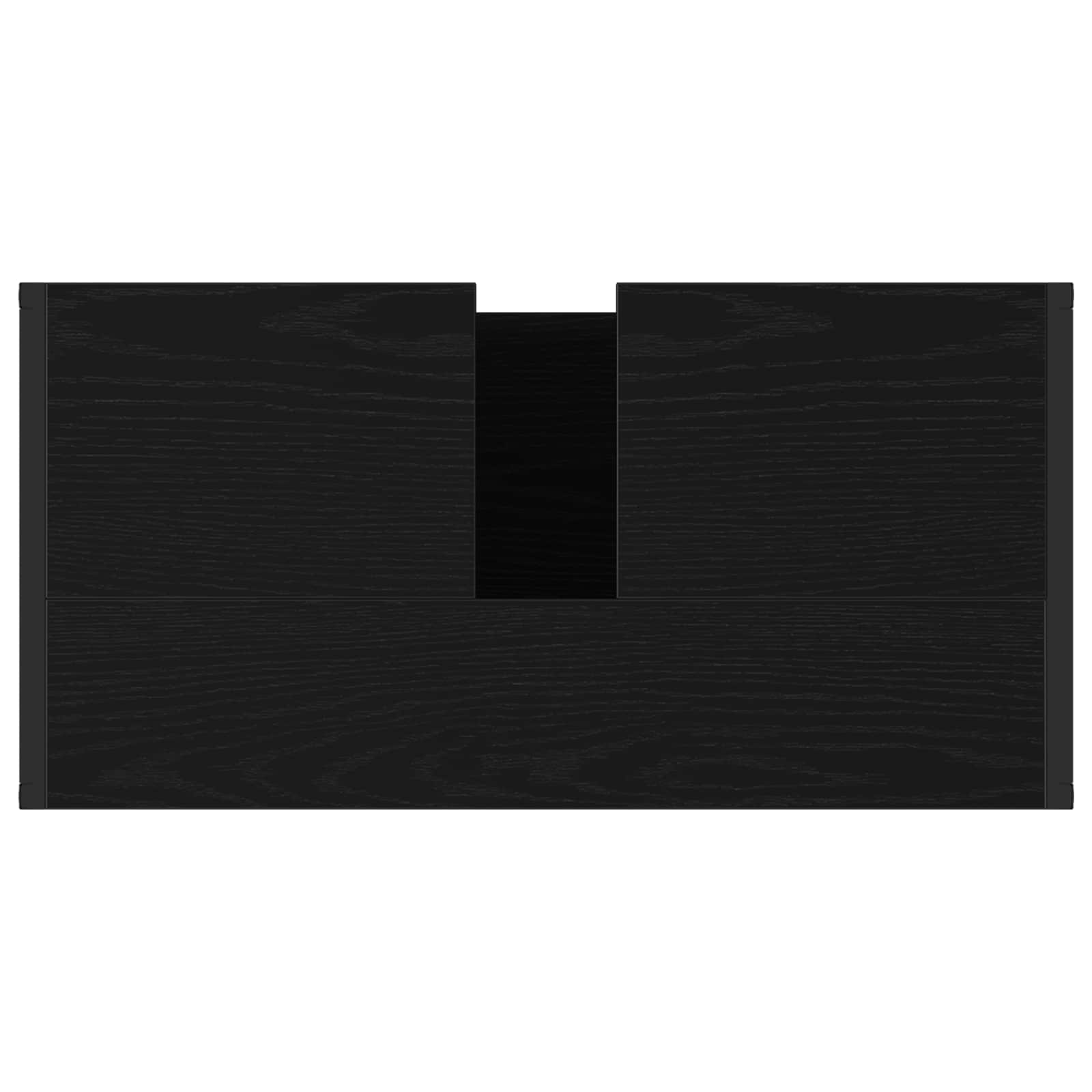 Ensemble de mobilier de salle de bain 4 pc Chêne noir - XIOS