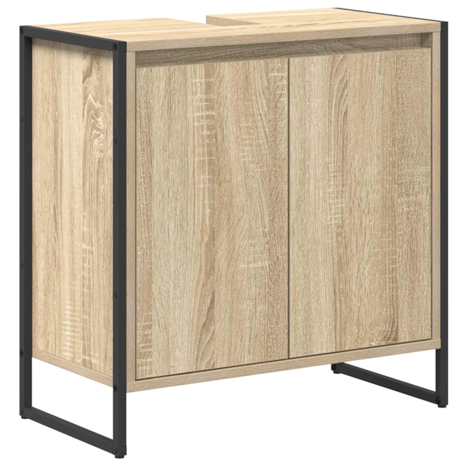 Ensemble de mobilier de salle de bain 4 pc Chêne Sonoma - XIOS