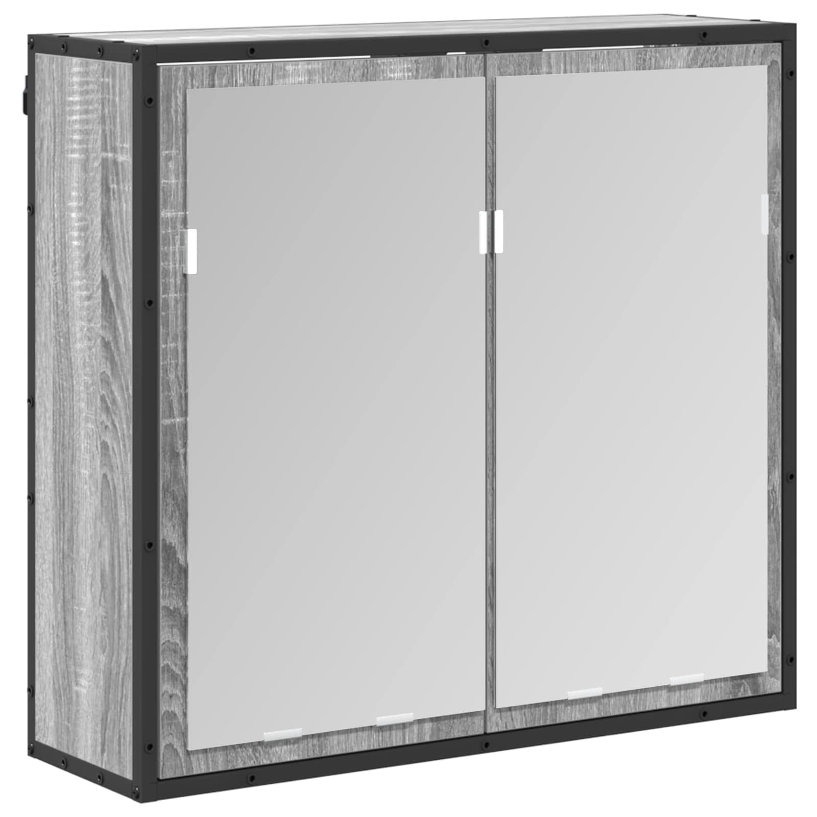 Ensemble de mobilier de salle de bain 4 pc Gris Sonoma - XIOS