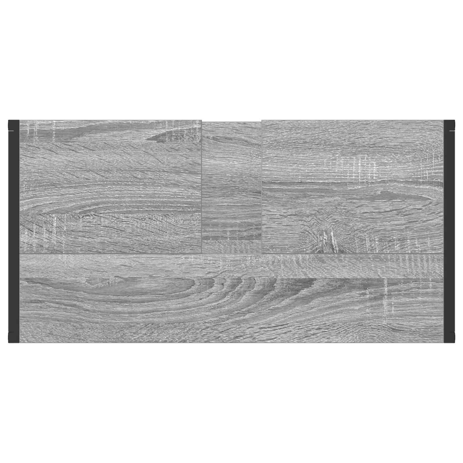 Ensemble de mobilier de salle de bain 4 pc Gris Sonoma - XIOS