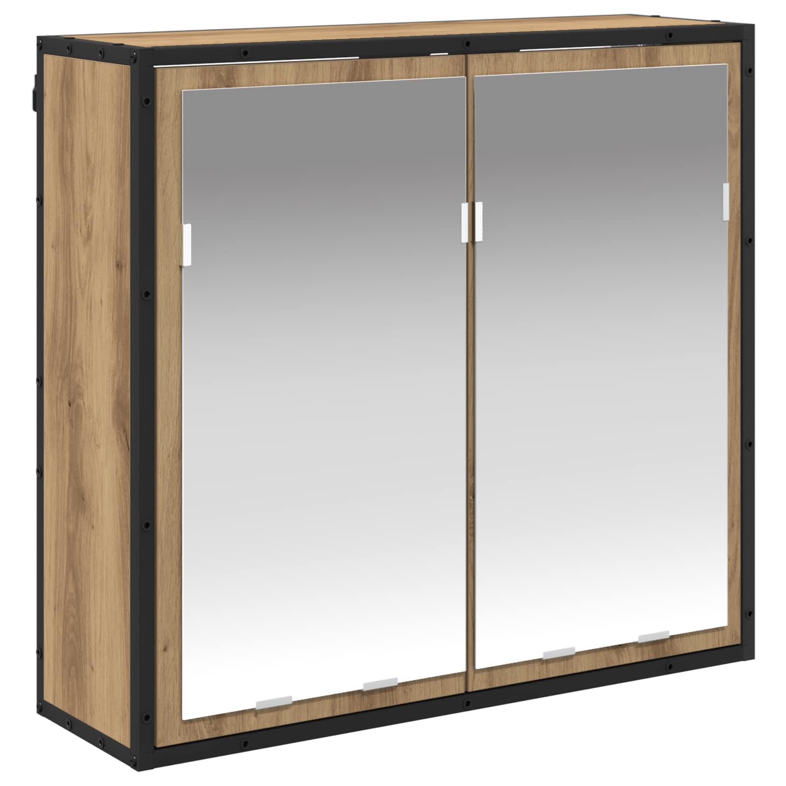 Ensemble de mobilier de salle de bain 4 pièces Chêne artisanal