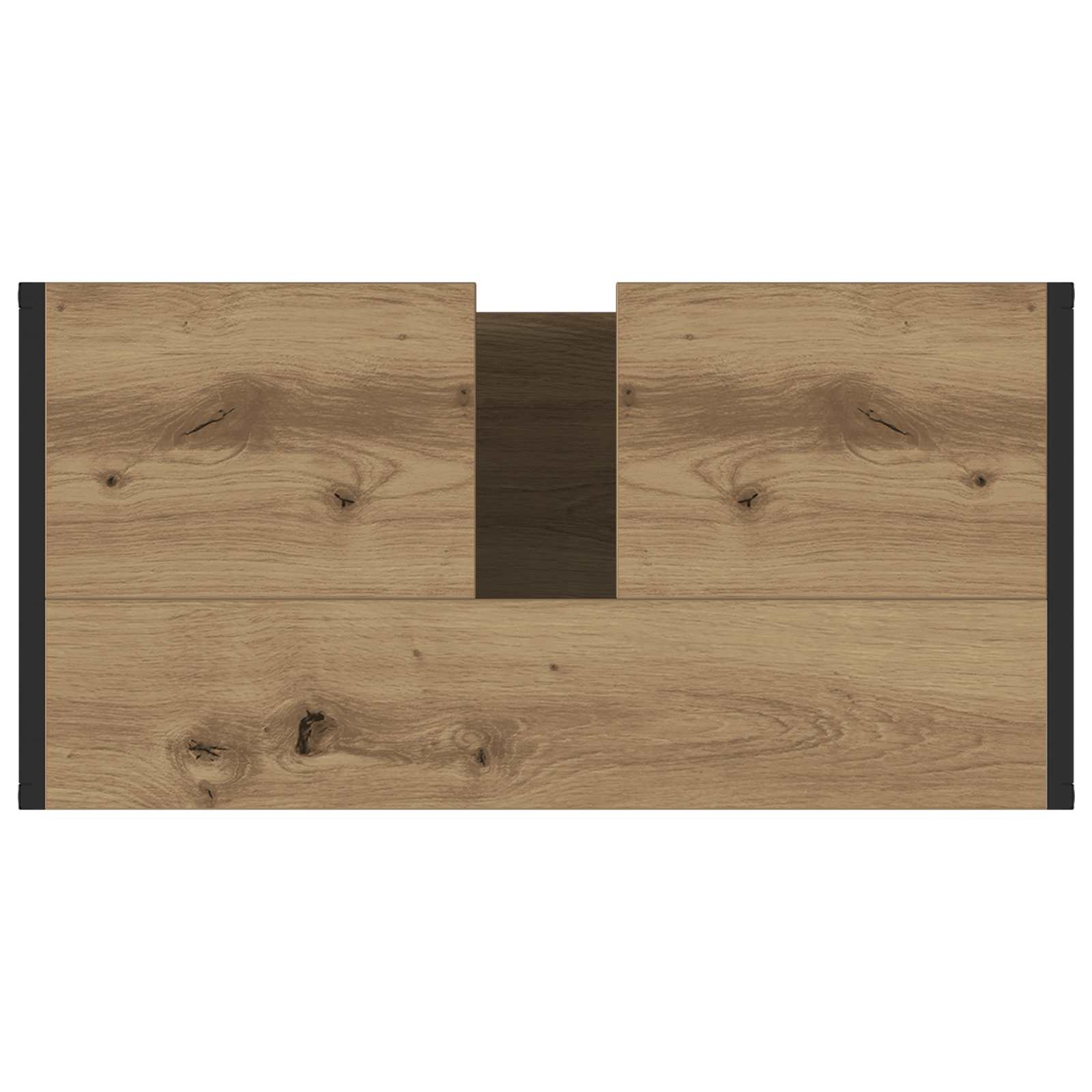 Ensemble de mobilier de salle de bain 4 pièces Chêne artisanal