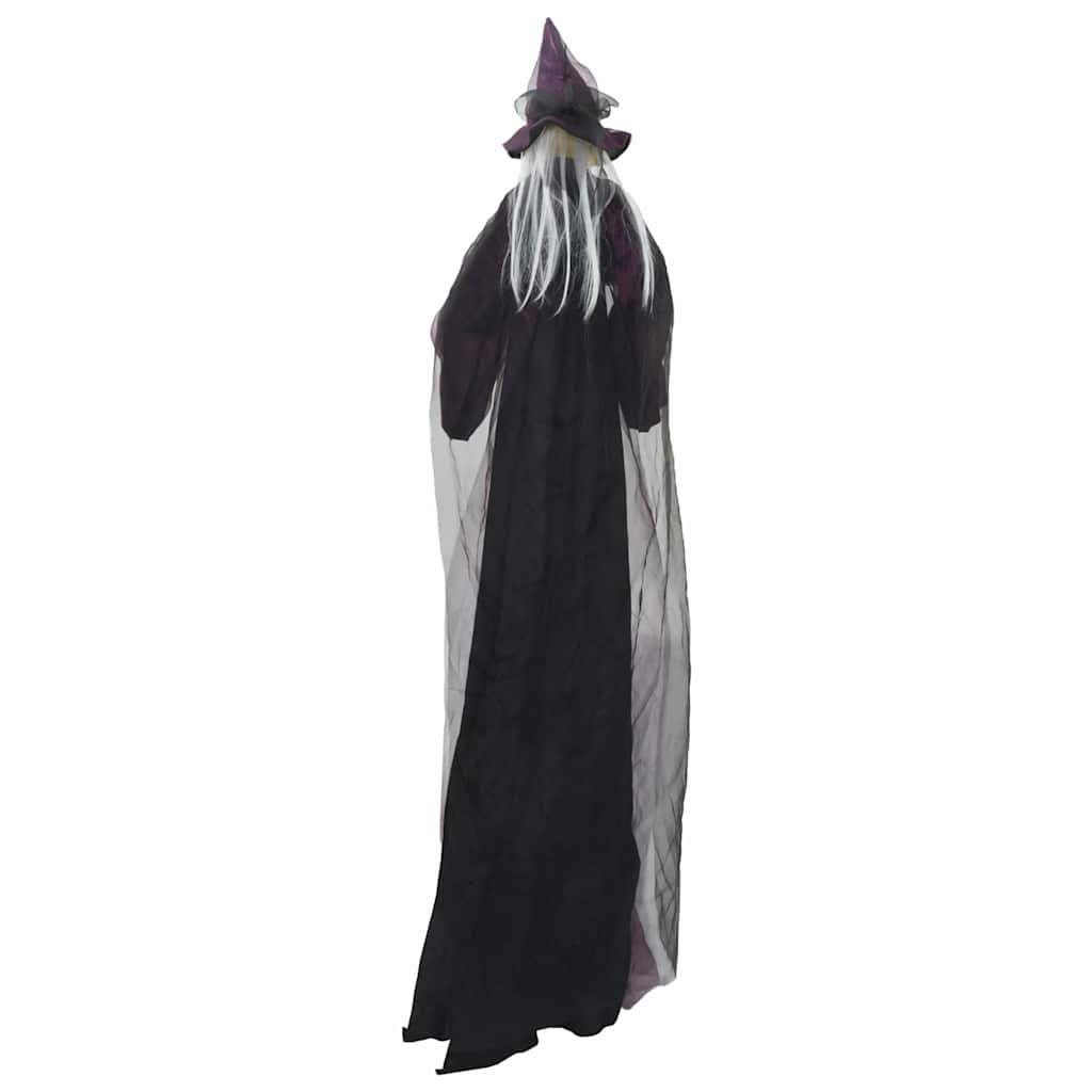 Sorcière parlante d'Halloween Violet 216 x 125 cm Polyester - XIOS