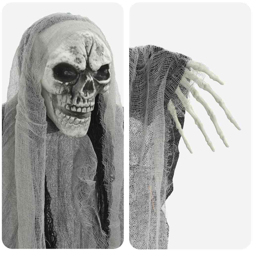 Fantôme Suspendu Halloween 3 pcs Noir 66 x 110 cm Polyester - XIOS