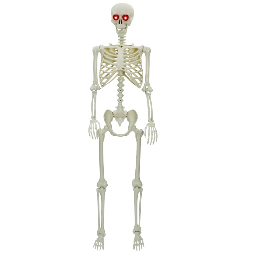 Squelette d'Halloween Blanc 155 x 38.5 cm Plastique - XIOS