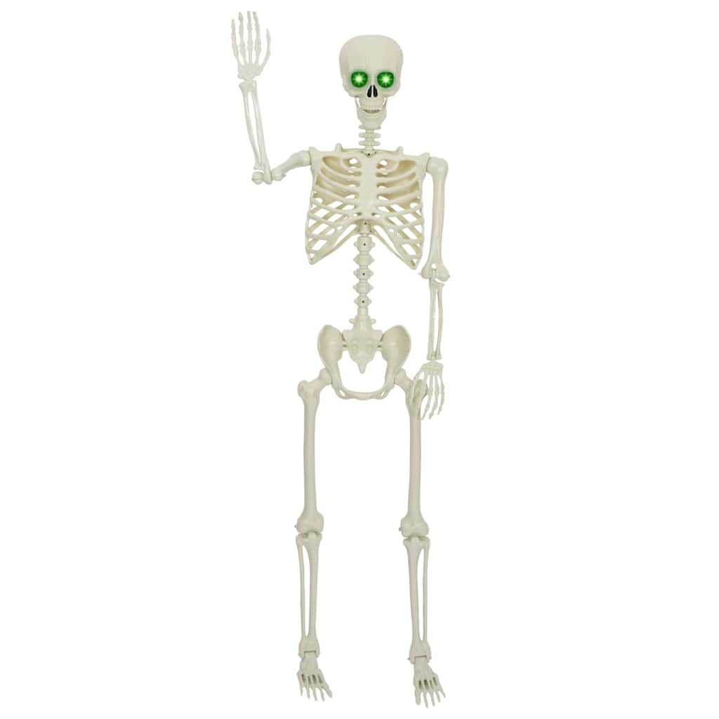 Squelette d'Halloween Blanc 155 x 38.5 cm Plastique - XIOS