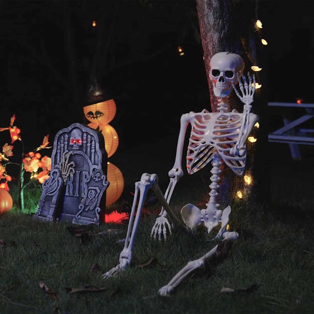 Squelette d'Halloween 2 pcs Blanc 85 cm PVC - XIOS