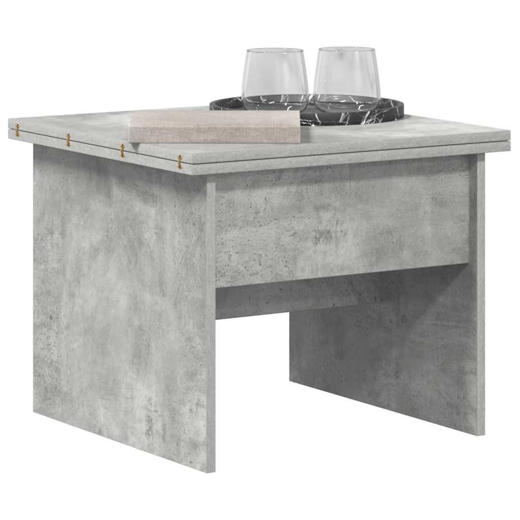 Table basse Gris béton 55 x 54,5 x 45 cm Bois d'ingénierie - XIOS