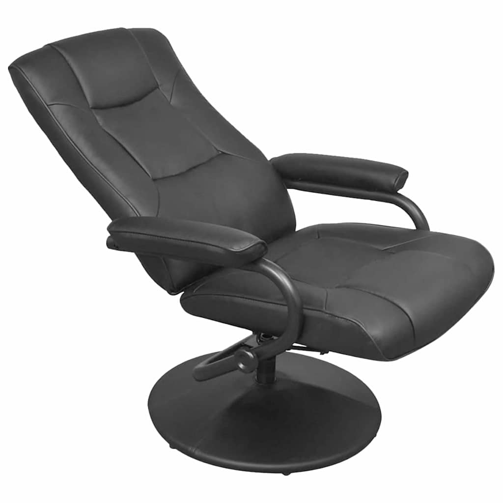 Fauteuil inclinable Noir 66,5 x 75 x 99 cm Faux cuir - XIOS