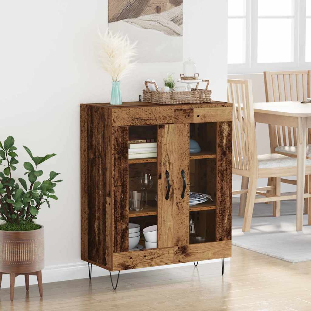 Buffet Bois Ancien 69,5 x 34 x 90 cm Bois d'ingénierie - XIOS