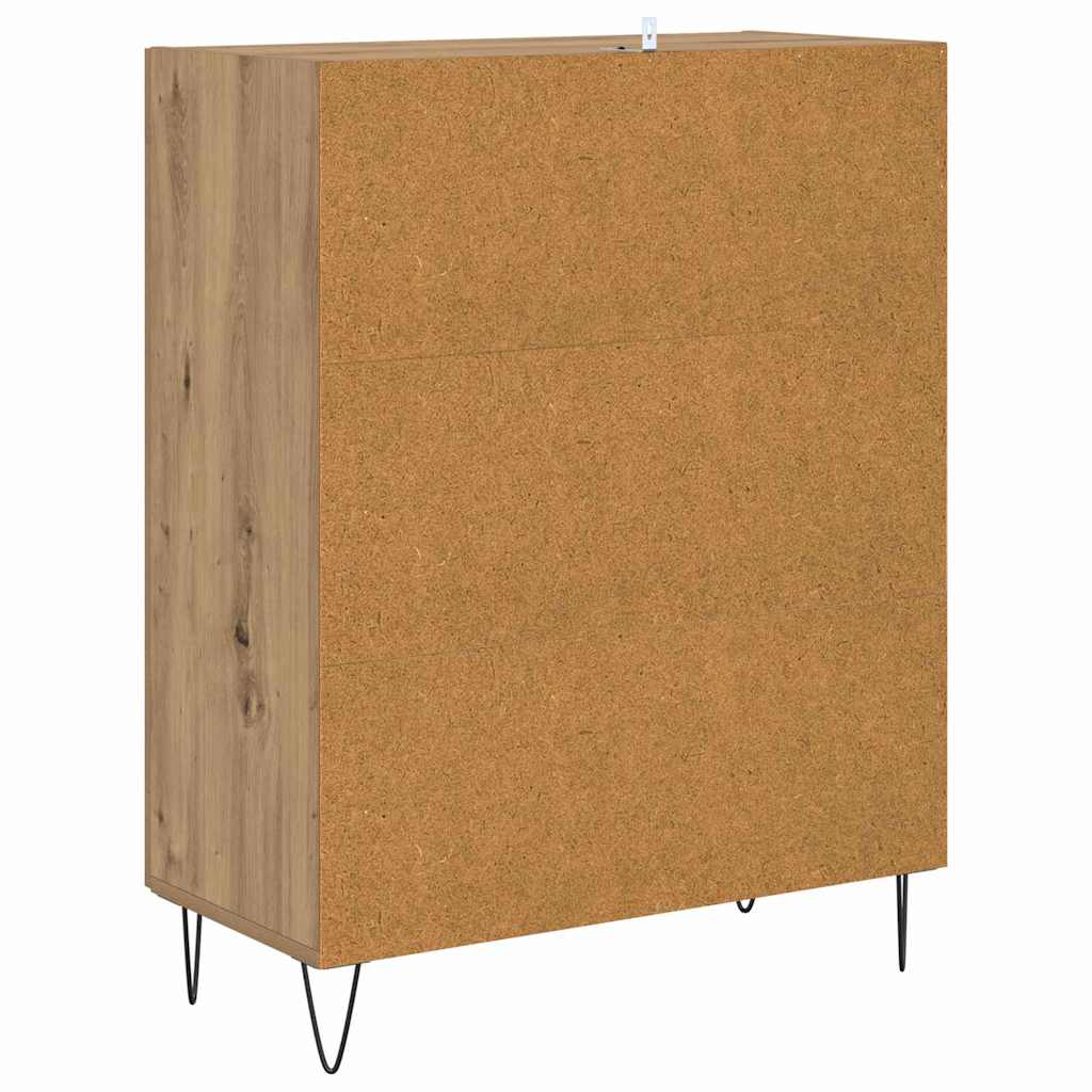 Buffet Chêne artisanal 69,5 x 34 x 90 cm Bois d'ingénierie - XIOS
