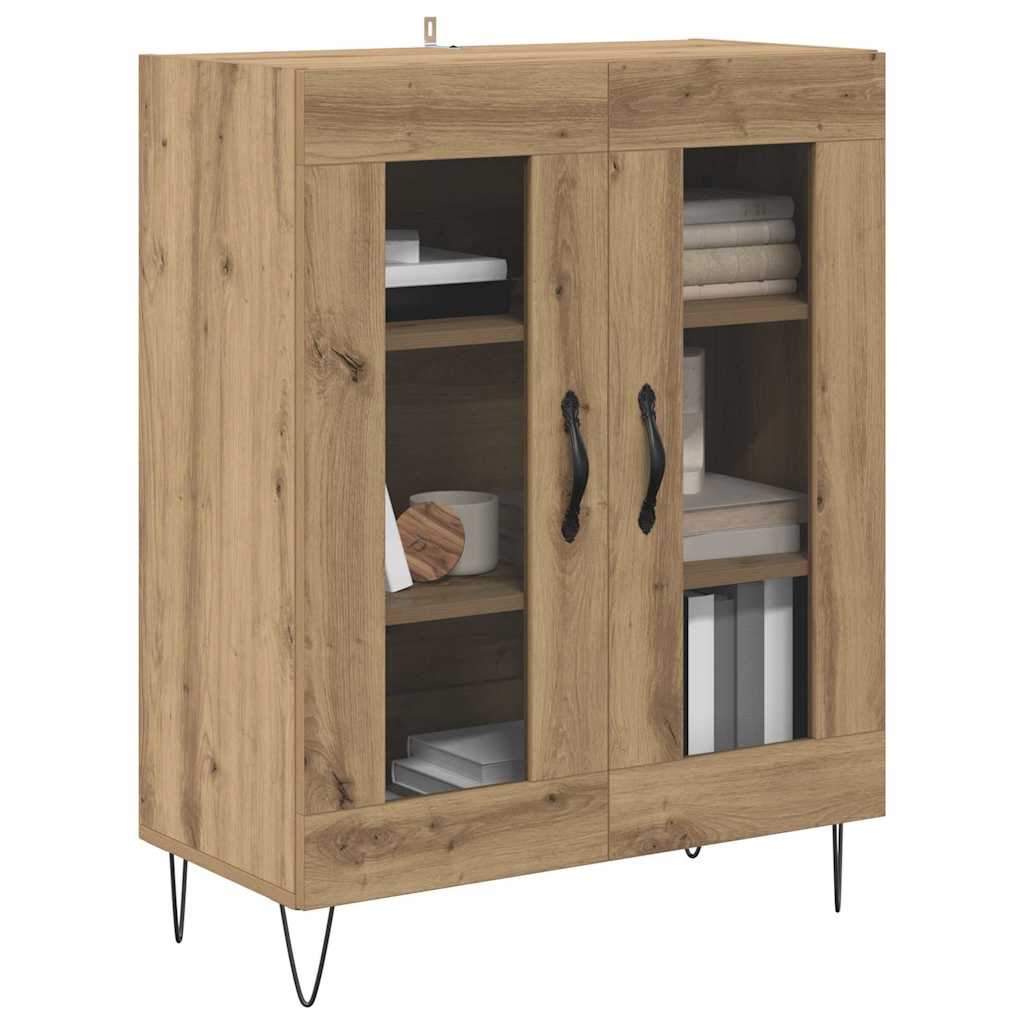 Buffet Chêne artisanal 69,5 x 34 x 90 cm Bois d'ingénierie - XIOS