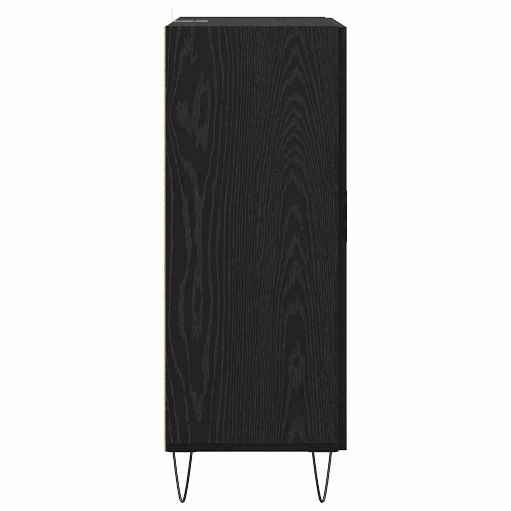 Buffet Chêne noir 69,5 x 34 x 90 cm Bois d'ingénierie - XIOS