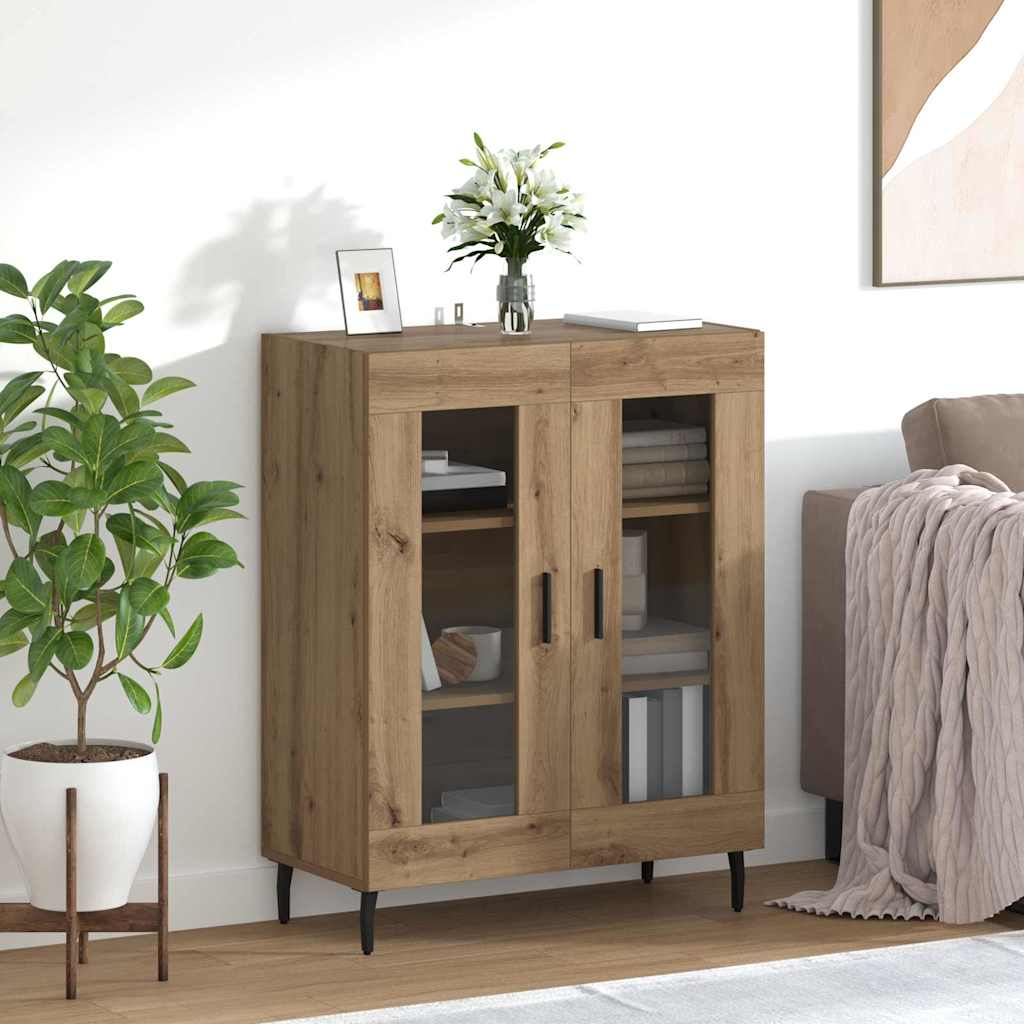 Buffet Chêne artisanal 69,5 x 34 x 90 cm Bois d'ingénierie - XIOS