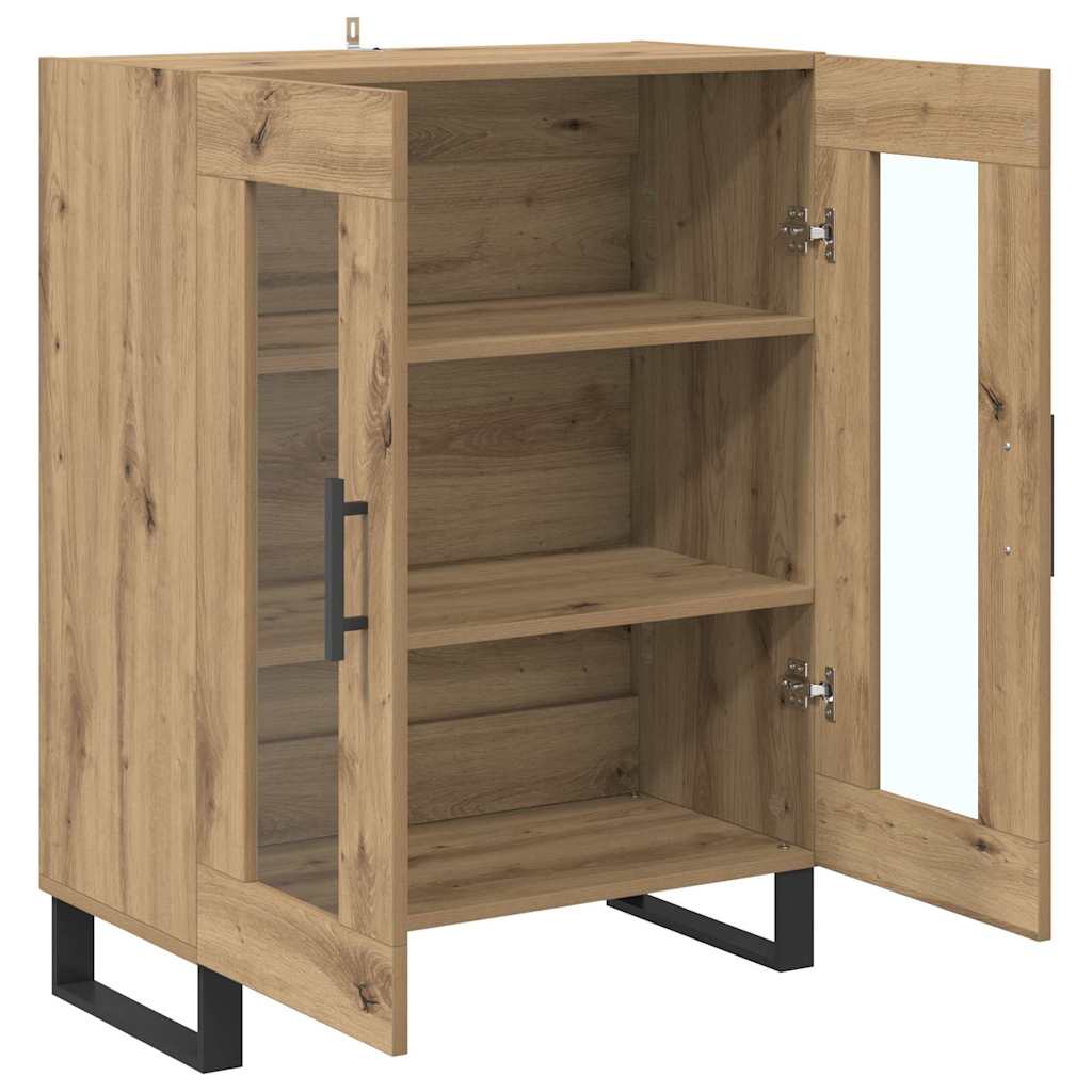 Buffet Chêne artisanal 69,5 x 34 x 90 cm Bois d'ingénierie - XIOS