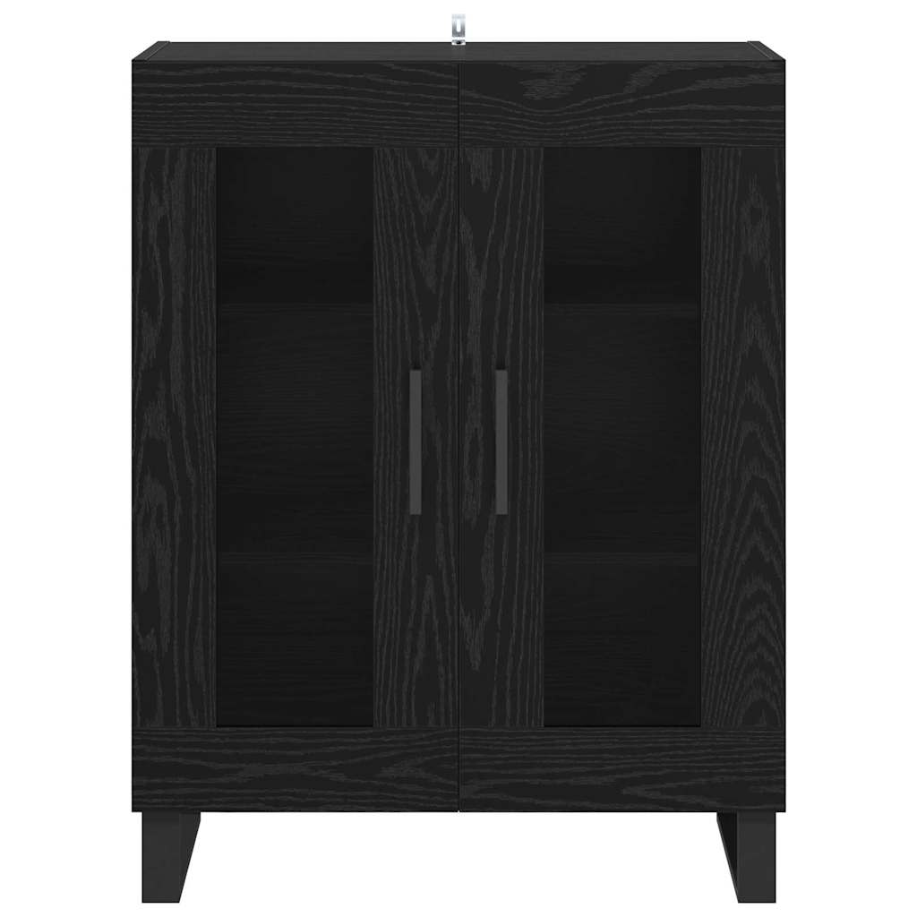 Buffet Chêne noir 69,5 x 34 x 90 cm Bois d'ingénierie - XIOS