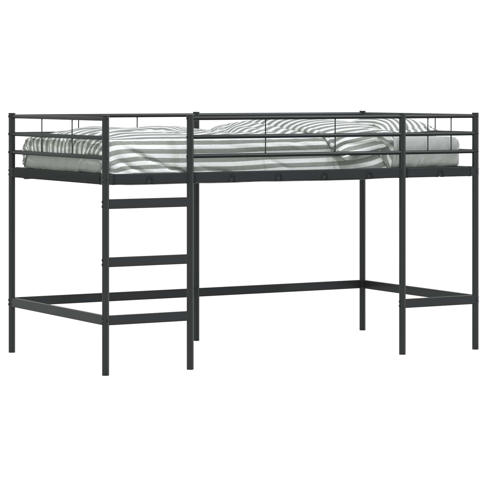 Lit mezzanine pour enfants Noir 100 x 201 cm - XIOS