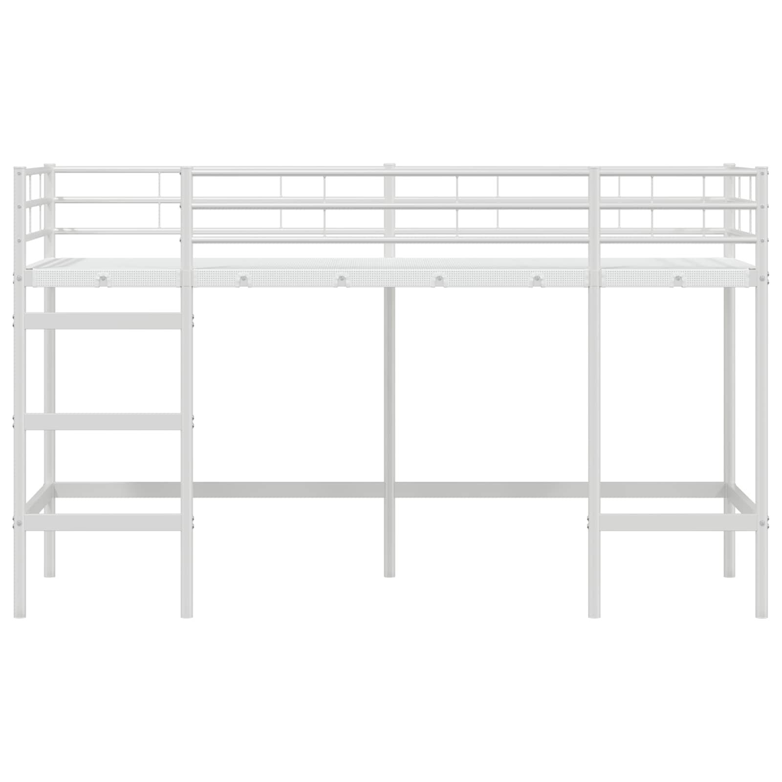 Lit mezzanine pour enfants Blanc 75 x 190 cm - XIOS