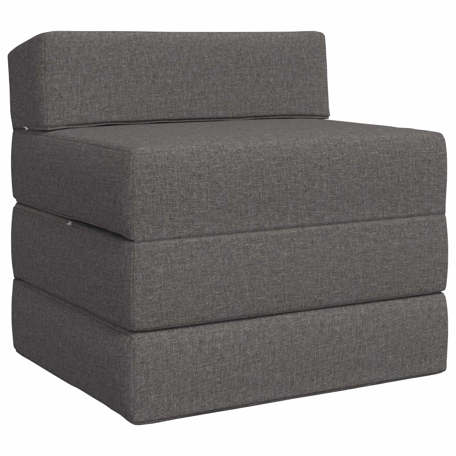 Canapé-lit pliable Gris clair 70 x 60 x 63 cm Tissu - XIOS