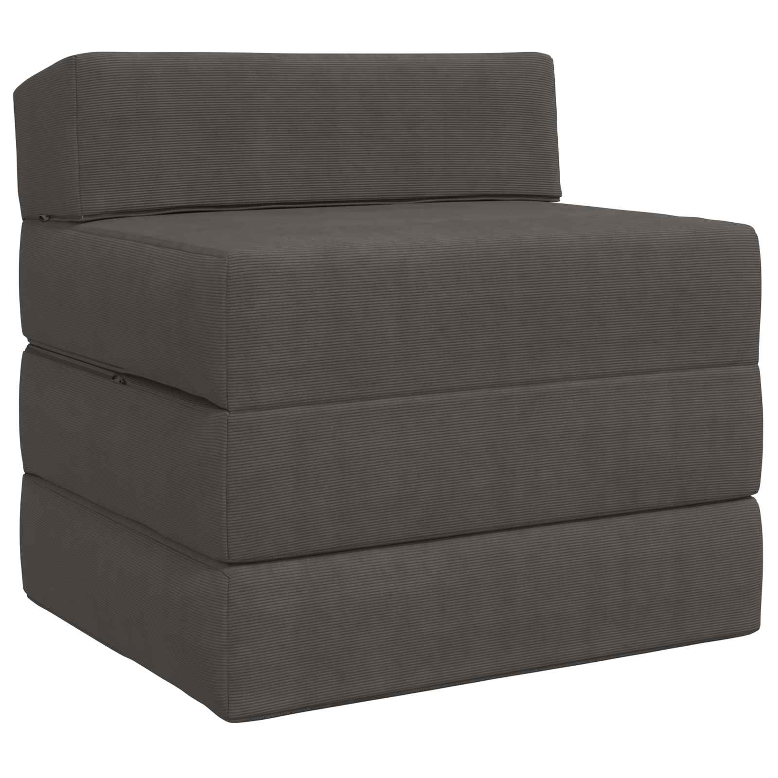 Canapé-lit pliable Gris foncé 200 x 70 x 10 cm - XIOS