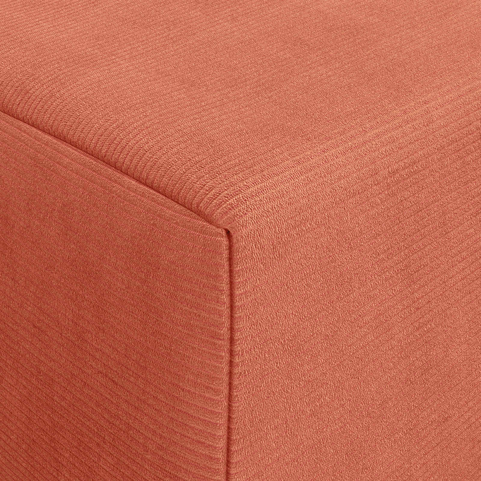Canapé-lit pliable Rouge orange 200 x 70 x 10 cm - XIOS