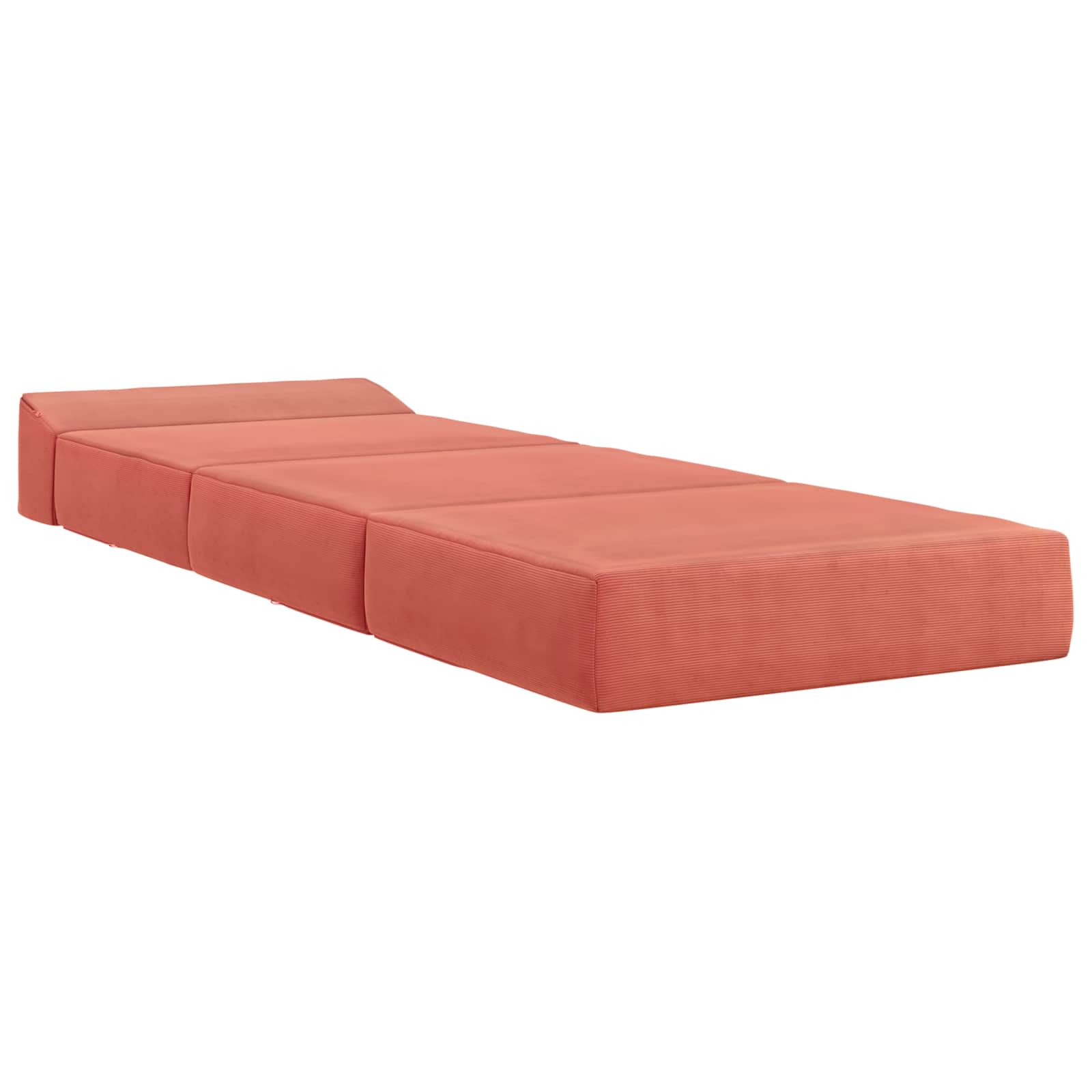 Canapé-lit pliable Rouge orange 200 x 70 x 10 cm - XIOS