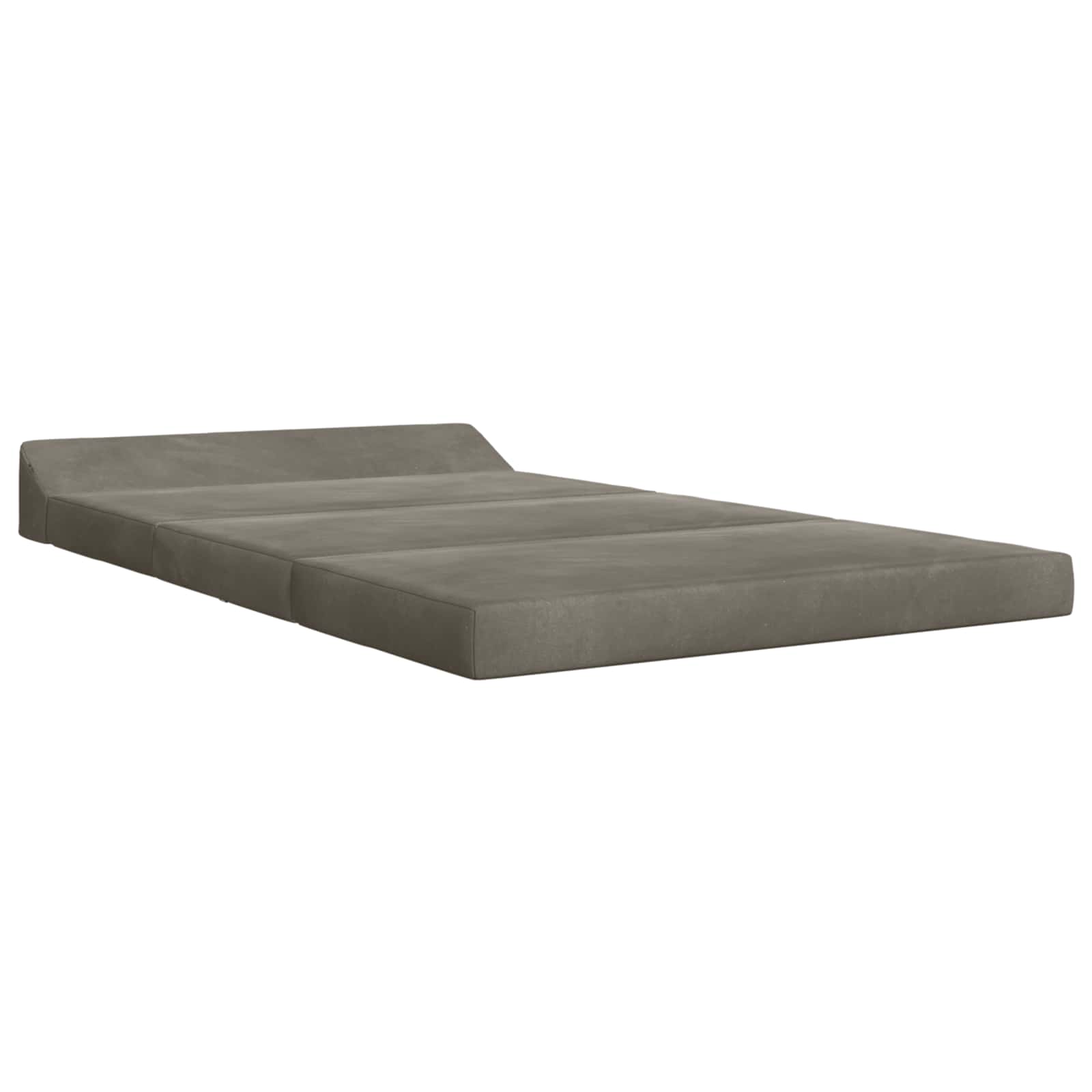 Canapé-lit pliable Gris clair 120 x 60 x 49 cm Tissu - XIOS