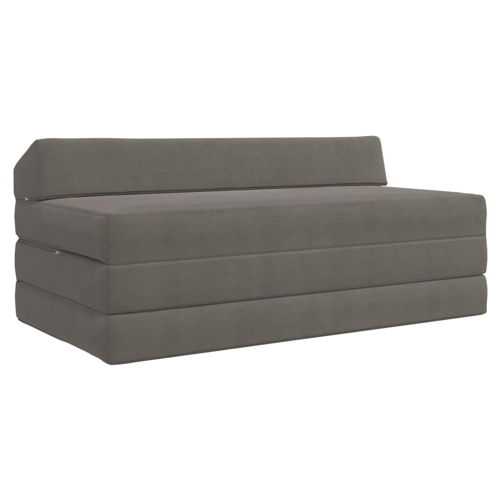 Canapé-lit pliable Gris clair 120 x 60 x 49 cm Tissu - XIOS