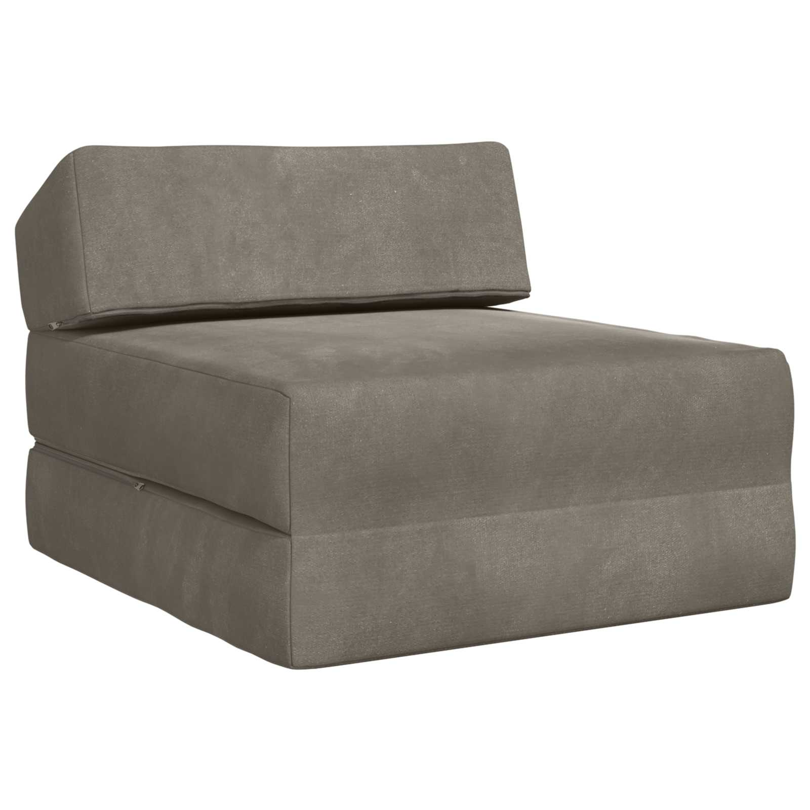 Canapé-lit pliable Gris clair 60 x 70 x 41 cm Tissu - XIOS