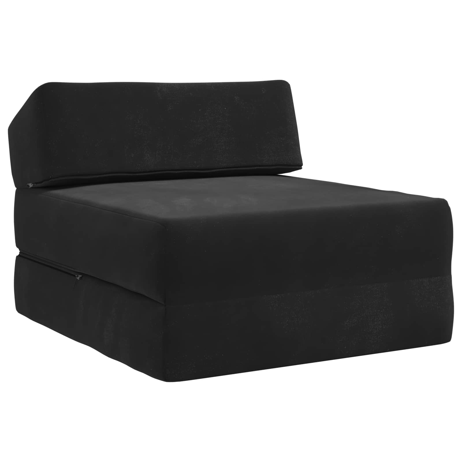 Canapé-lit pliable Noir 60 x 70 x 41 cm Tissu - XIOS