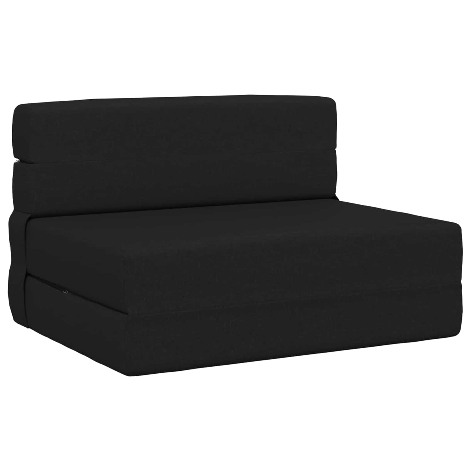Canapé-lit pliable Noir 70 x 72 x 60 cm Tissu - XIOS