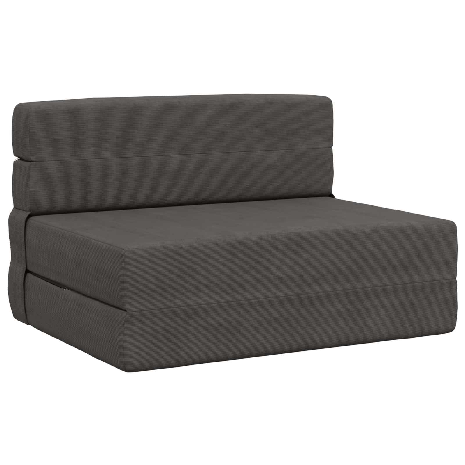 Canapé-lit pliant Gris foncé 190 x 70 x 15 cm - XIOS