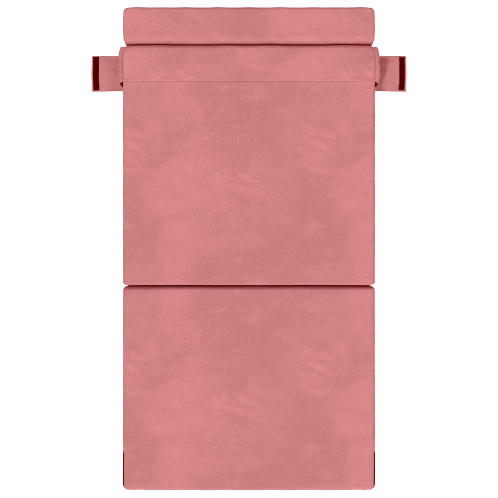 Canapé-lit pliant Rose 190 x 100 x 15 cm Velours - XIOS