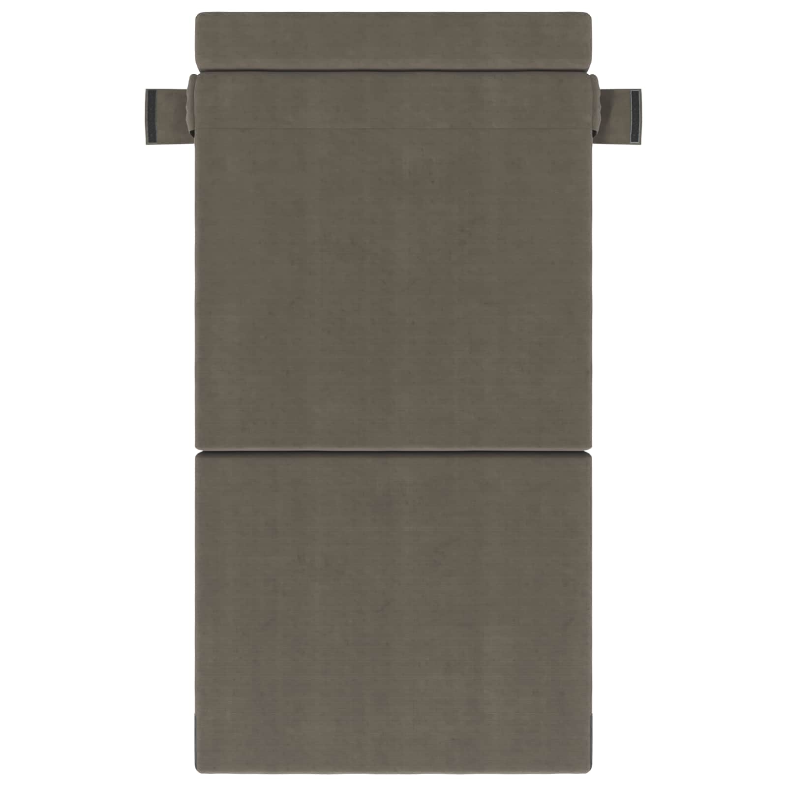 Canapé-lit pliant Gris clair 190 x 100 x 15 cm - XIOS