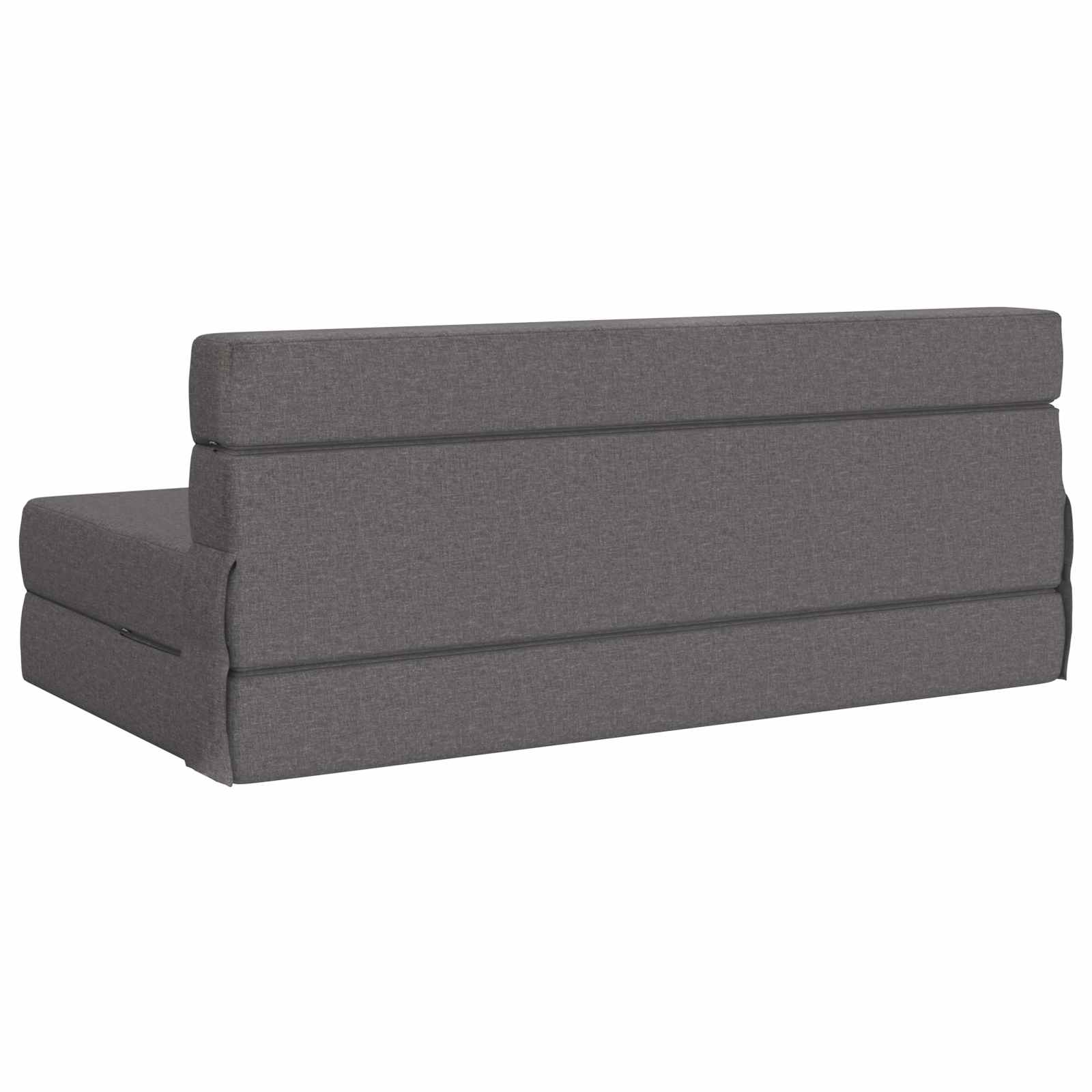 Canapé-lit pliant Gris clair 203 x 152 x 15 cm tissu - XIOS