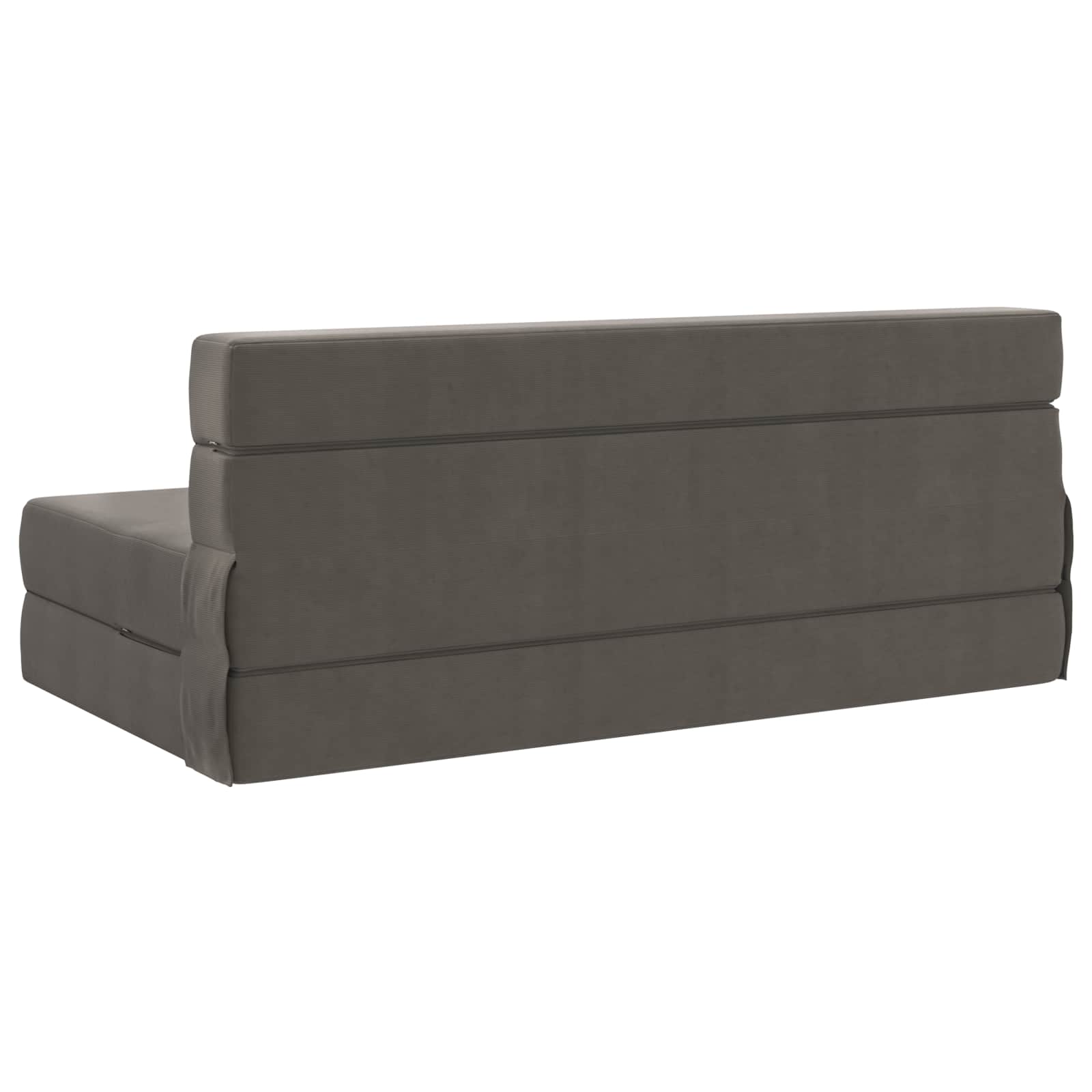 Canapé-lit pliant Gris clair 203 x 152 x 15 cm - XIOS
