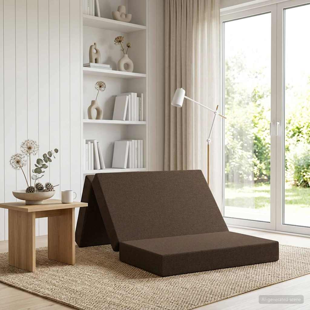 Canapé-lit pliable 90 x 67 x 45 cm Taupe - XIOS