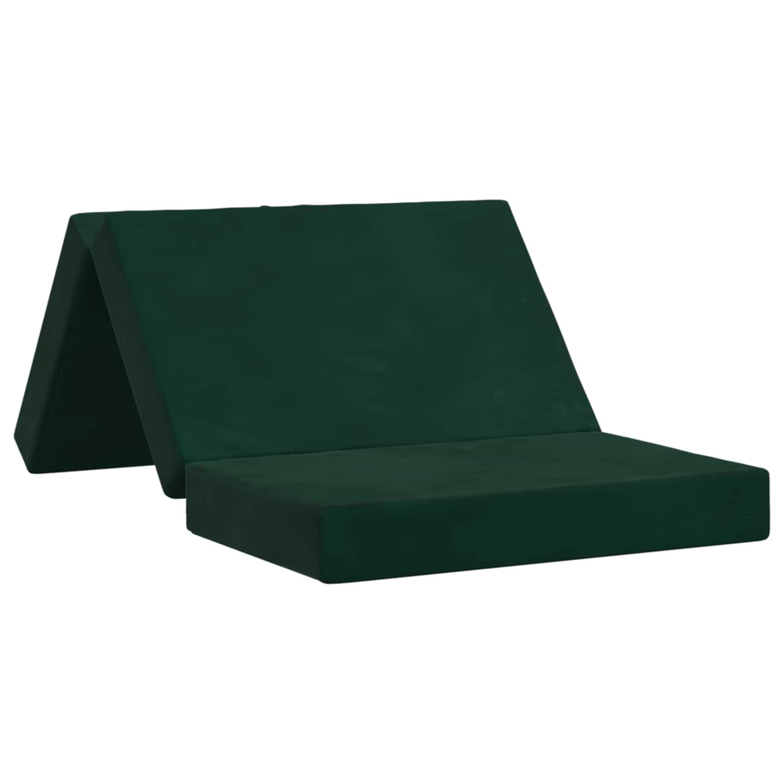 Canapé-lit pliable 80 x 67 x 45 cm Vert foncé - XIOS