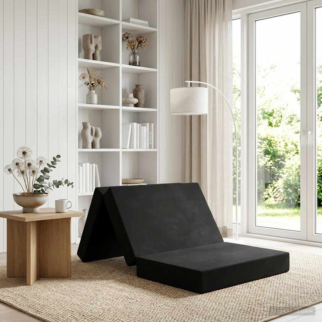Canapé-lit pliable 90 x 67 x 45 cm Noir - XIOS