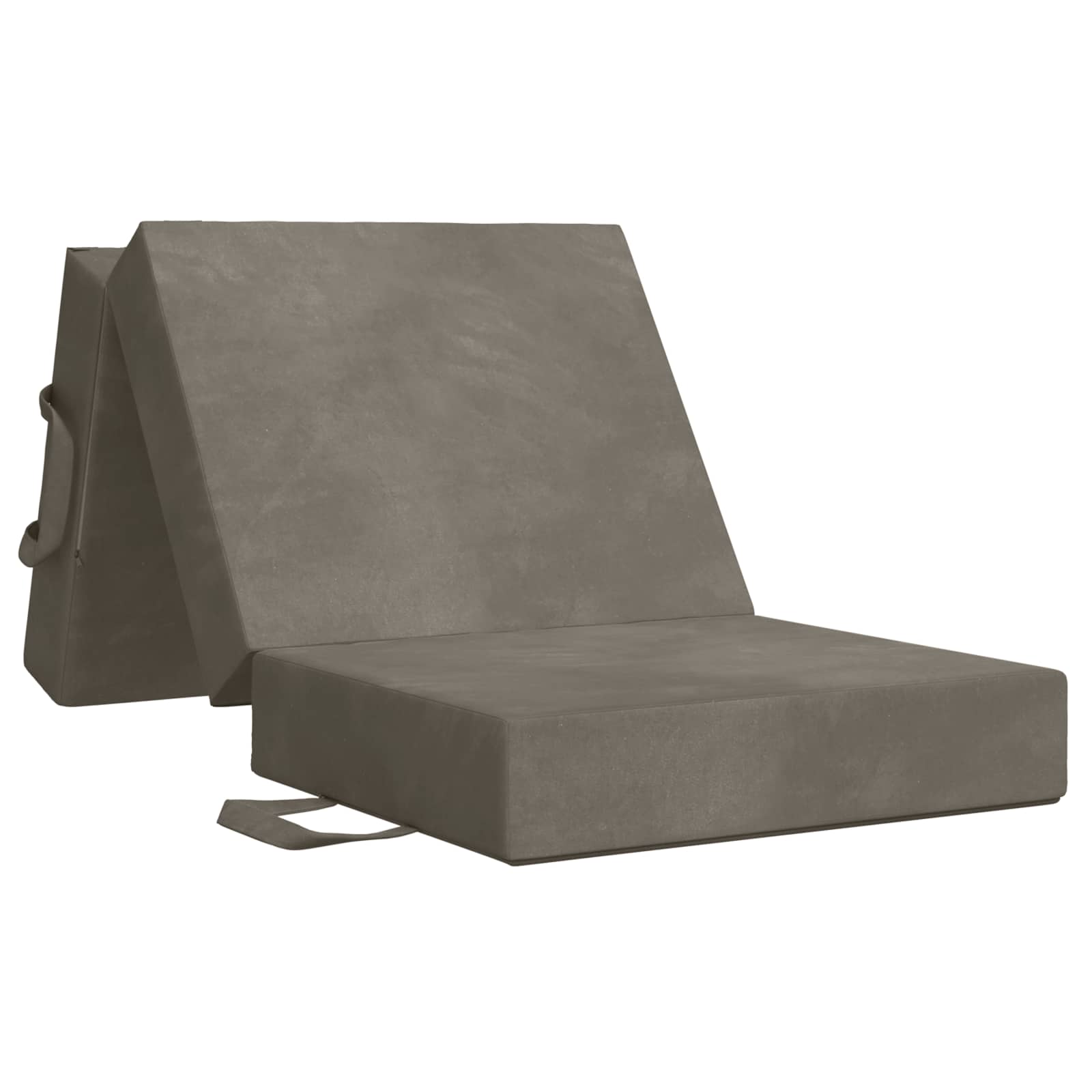 Canapé-lit pliable 90 x 67 x 45 cm Gris clair - XIOS