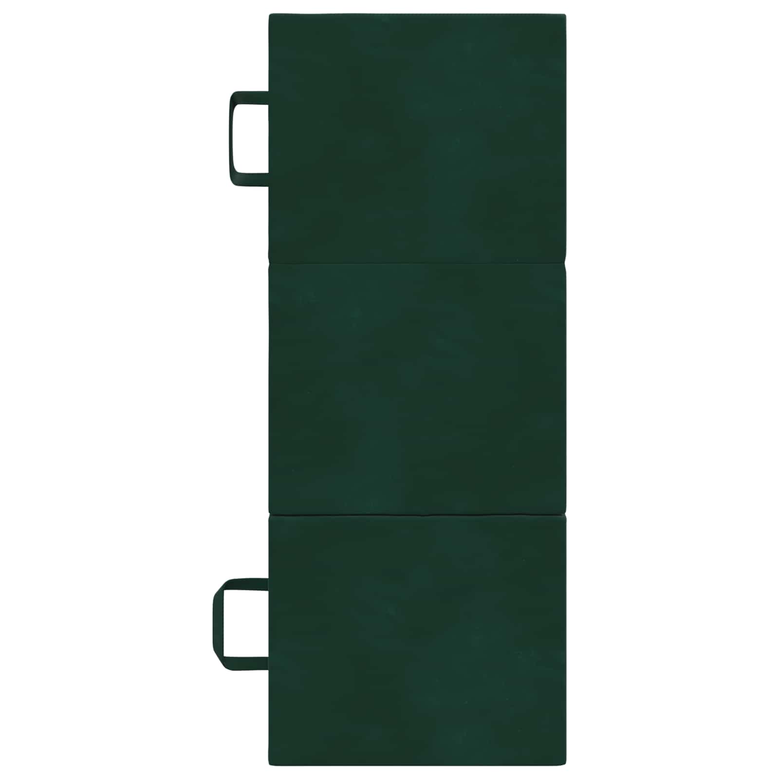 Canapé-lit pliable 90 x 67 x 45 cm Vert foncé - XIOS
