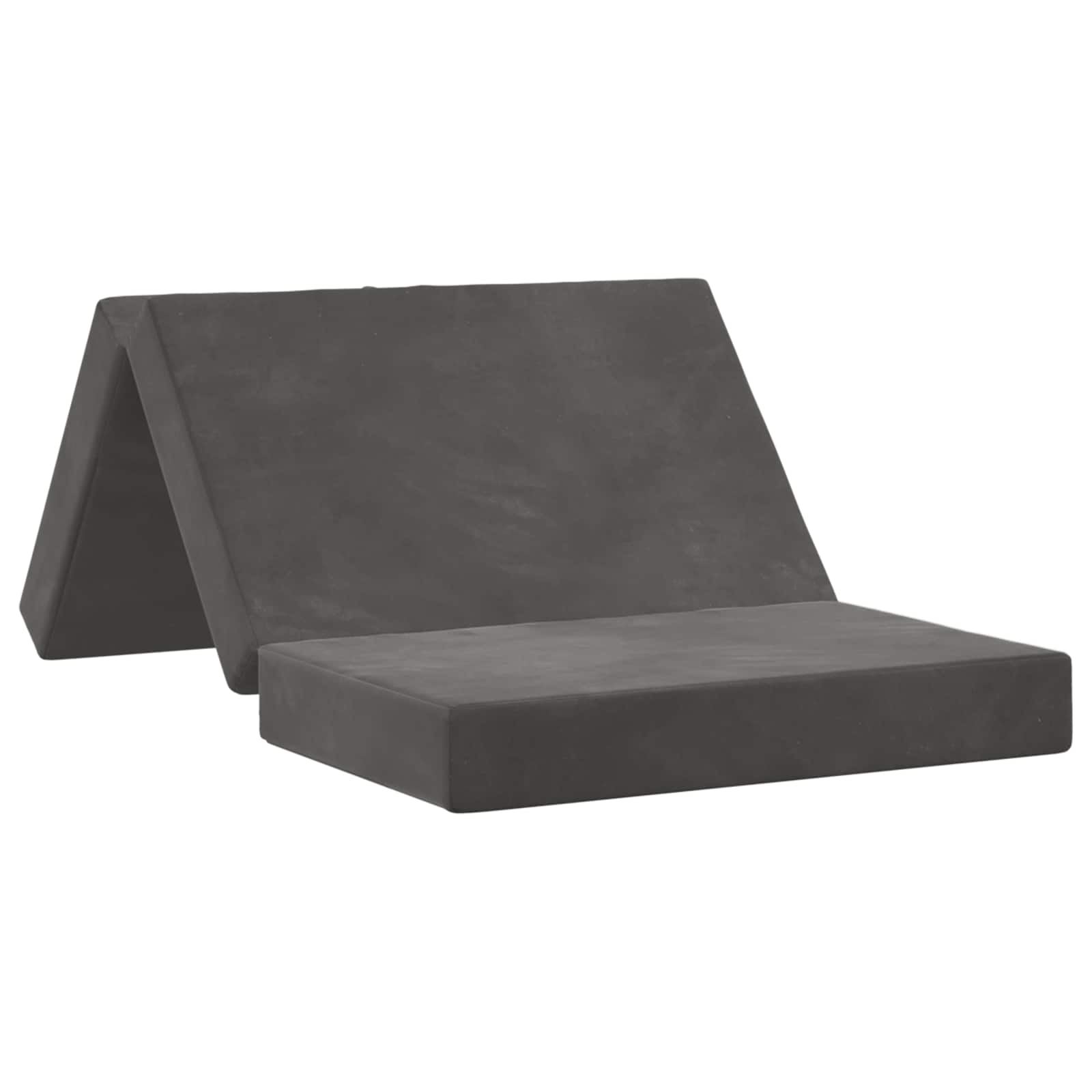 Canapé-lit pliable 100 x 67 x 45 cm Gris foncé - XIOS