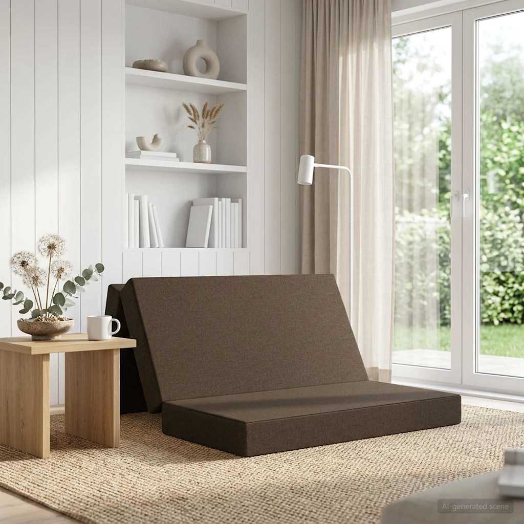 Canapé-lit pliable 120 x 67 x 45 cm Taupe - XIOS
